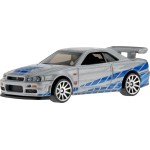 Mattel Hot Wheels Fast And Furious Nissan Skyline Gt-R Bnr34 HNR88 / HNT02 194735148714