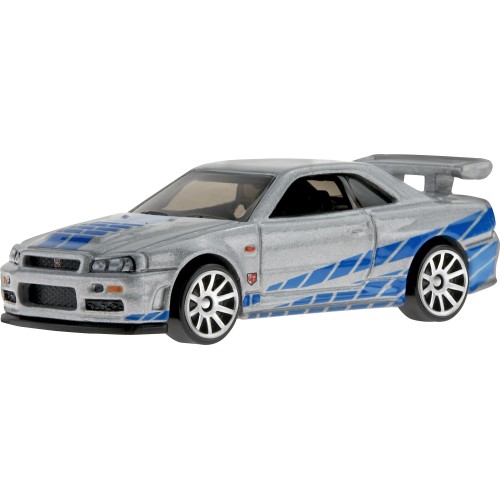 Mattel Hot Wheels Fast And Furious Nissan Skyline Gt-R Bnr34 HNR88 / HNT02 194735148714
