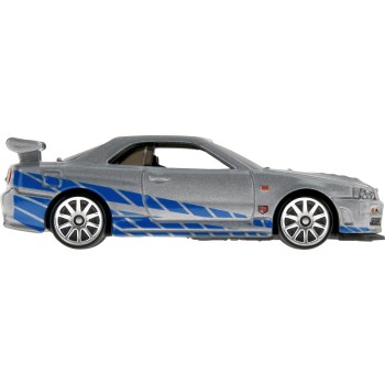 Mattel Hot Wheels Fast And Furious Nissan Skyline Gt-R Bnr34 HNR88 / HNT02 194735148714