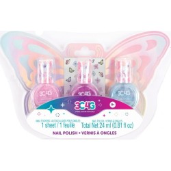 Make It Real Butterfly Nail Polish Trio 10043 638241100434