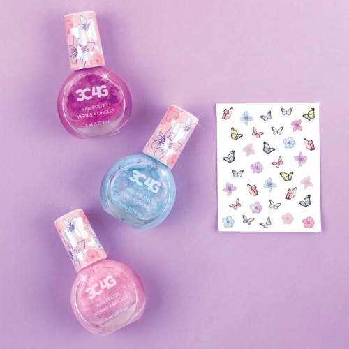 Make It Real Butterfly Nail Polish Trio 10043 638241100434