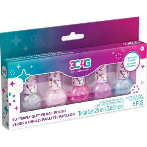 Make It Real 3C4g | Butterfly Glitter Nail Polish 10051 638241100519