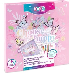 Make It Real 3C4g | Butterfly Sketchbook And Drawing Set! 12028 638241120289