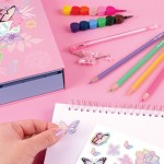 Make It Real 3C4g | Butterfly Sketchbook And Drawing Set! 12028 638241120289
