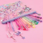 Make It Real 3C4g | Butterfly Glitter Pouch And 12K Pen 12026 638241120265
