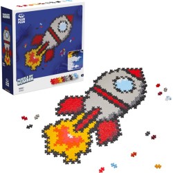 Plus-Plus Bricks Puzzle By Number Rocket 3930 5710409107594