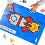 Plus-Plus Bricks Puzzle By Number Rocket 3930 5710409107594