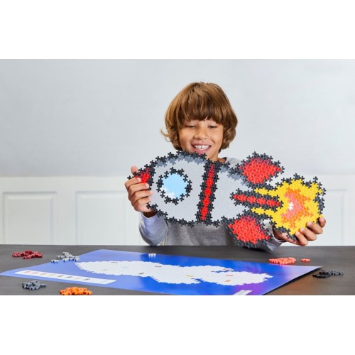 Plus-Plus Τουβλάκια Puzzle By Number Πύραυλος 3930 5710409107594