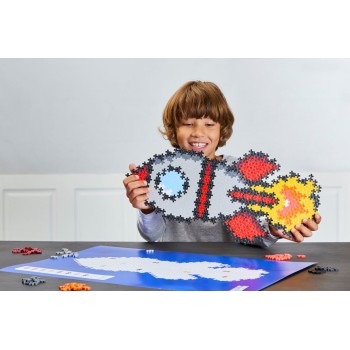 Plus-Plus Τουβλάκια Puzzle By Number Πύραυλος 3930 5710409107594