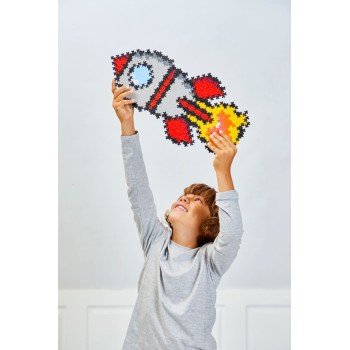 Plus-Plus Τουβλάκια Puzzle By Number Πύραυλος 3930 5710409107594