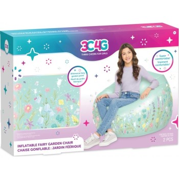 Make It Real 3C4g | Inflatable Sparkle Chair Φουσκωτή Αστραφτερή Καρέκλα 18036 638241180368