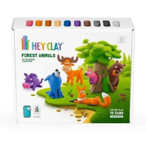 hey-clay Forest Animals -Ζώα Του Δάσους  15022 4897105241713