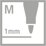 STABILO Pen Marker  1Mm Ochre 128068088 4006381333474