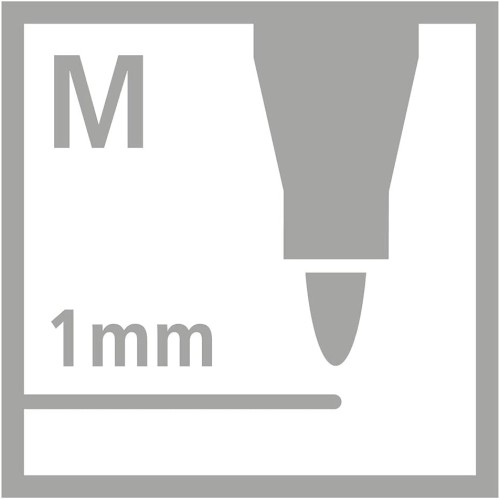 STABILO Pen Marker  1Mm Ochre 128068088 4006381333474