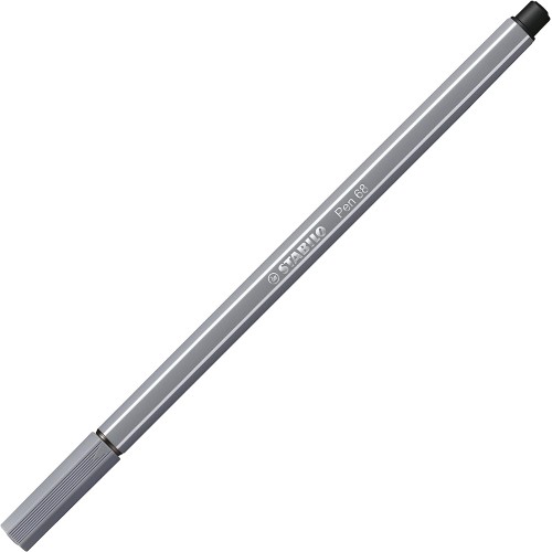 STABILO Pen Μαρκαδοράκι  Σκούρο Γκρί 1Mm 128068096 4006381333542