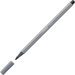 STABILO Pen Μαρκαδοράκι  Σκούρο Γκρί 1Mm 128068096 4006381333542