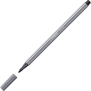 STABILO Pen Μαρκαδοράκι  Σκούρο Γκρί 1Mm 128068096 4006381333542