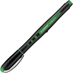 STABILO Στυλό Rollerball Υγρής Μελάνης Πράσινο Bionic Black Fine  128101636 4006381416665