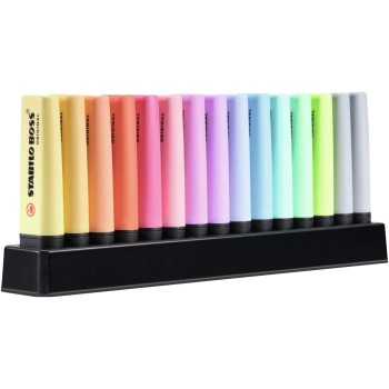 STABILO Boss Μαρκαδόροι Υπογραμμίσεως  Pastel 15Τεμ 5Mm 128070215 4006381567411