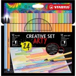 STABILO Markers Set 24 Pcs. Arty Fineliner Point 128886824 4006381582339