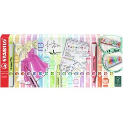 STABILO Underlining Markers Swing Deskset 18 Pcs 128275018 4006381565998