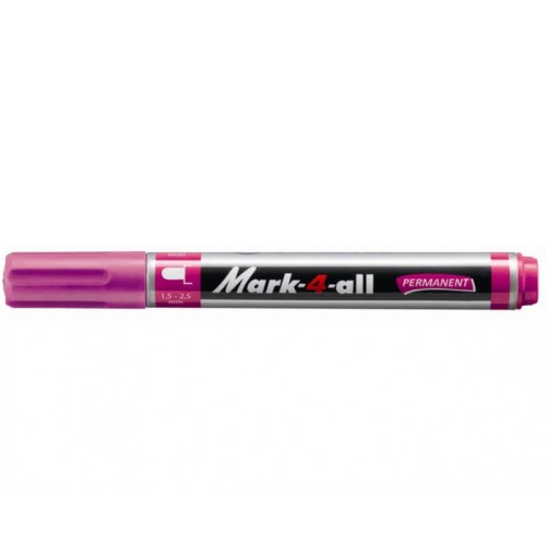 STABILO Mark 4 All Ανεξίτηλος Μαρκαδόρος 2.5Mm Ρόζ 128651056 4006381157810