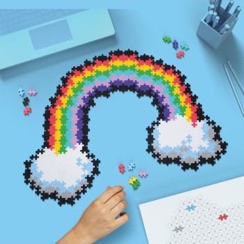 Plus-Plus Bricks Puzzle By Number Rainbow Rainbow 3913 5710409106924