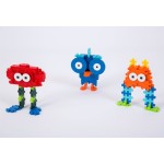 Plus-Plus Bricks Learn To Build Monsters 3907 5710409106863
