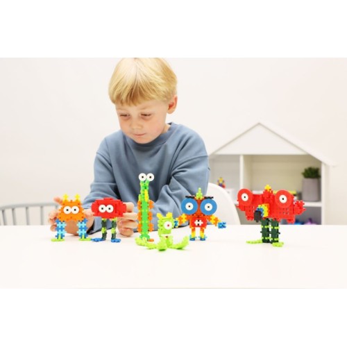 Plus-Plus Bricks Learn To Build Monsters 3907 5710409106863