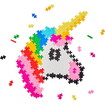 Plus-Plus Τουβλάκια Puzzle By Number Μονόκερος 3929 5710409107587