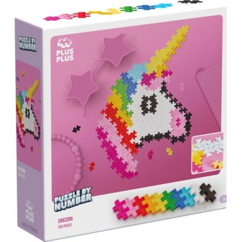 Plus-Plus Bricks Puzzle By Number Unicorn 3929 5710409107587