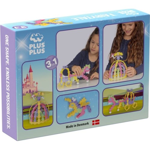 Plus-Plus Bricks Learn To Build Carriage And Fairy 3769 5710409103138