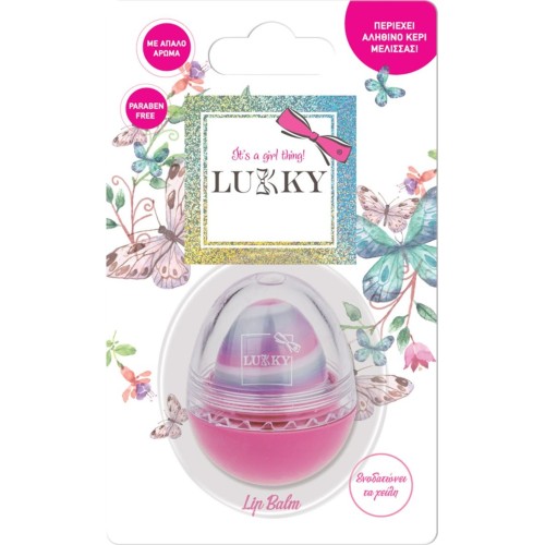 lukky Lip Balm - Lip Balm In A Jar In 4 Colors LUK05000 8056379145264