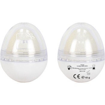 lukky Lip Balm - Λιπ Μπαλμ Σε Βαζάκι Αυγό Σε 4 Χρωματα - 1 Τμχ LUK05000 8056379145264