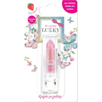 lukky Glitter Lipstick - 3 Colors LUK03000 8056379145240