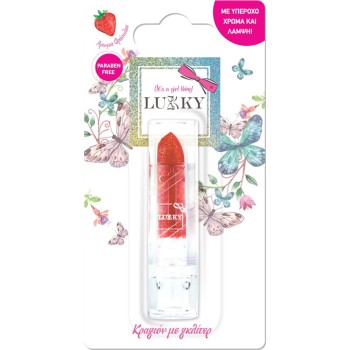 lukky Glitter Lipstick - 3 Colors LUK03000 8056379145240