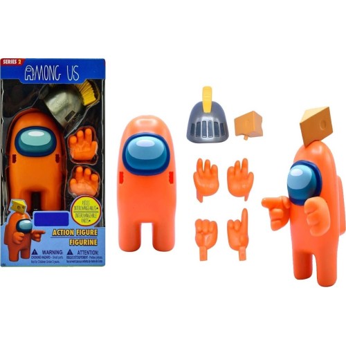 PMI Ltd Φιγούρα Among Us Action 10Εκ - Orange 10598306 / 68100 787790983262