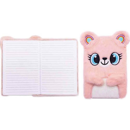 Gama Brands Ημερολόγιο Cuties Bear Lightpink Α5 14831344 4033866313447
