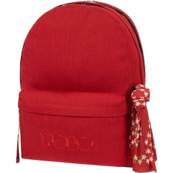 POLO Backpack Original Double Scarf - (Dark Red) 901235-3101 5201927118938