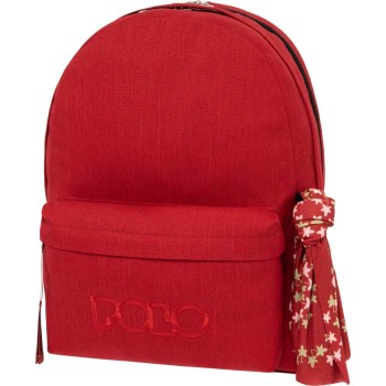 POLO Backpack Original Double Scarf - (Dark Red) 901235-3101 5201927118938