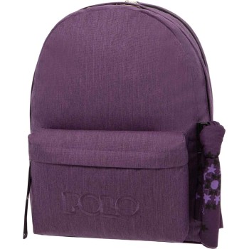POLO Σακίδιο Original Double Scarf - (Purple-Μωβ) 901235-4702 5201927118860