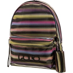 POLO Σακίδιο Ragazza - (Multi Black) 901134-8218 5201927120757