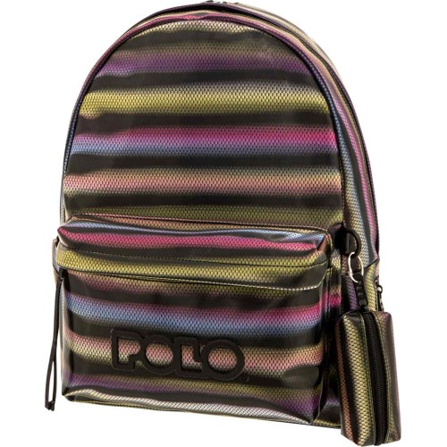 POLO Ragazza Backpack - (Multi Black) 901134-8218 5201927120757