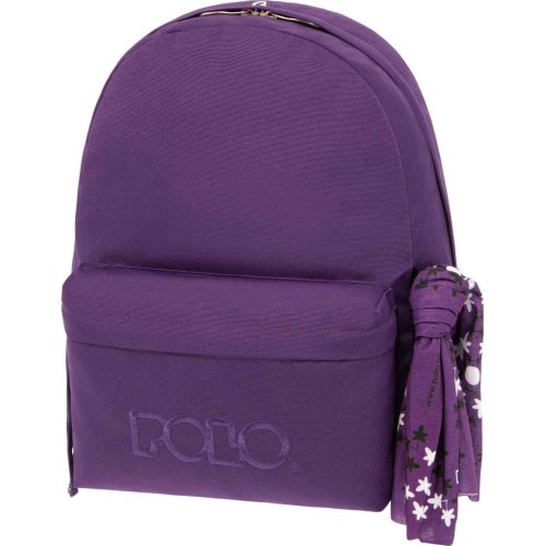 POLO Original Scarf Backpack - (Purple) 901135-4701 5201927118747
