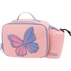 POLO Τσαντάκι Φαγητού Junior Little (Pink Butterfly) 907045-8227 5201927121402