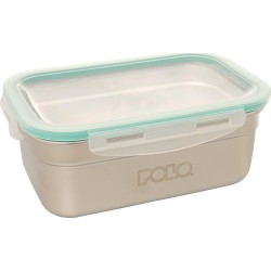 POLO Καραβάνα Παρ/Μη Inox 1Lt Με Διάφανο Καπάκι (Ni-375) - (Ni-375) (Turquoise - Τιρκουαζ) 915001-5900 5201927111274