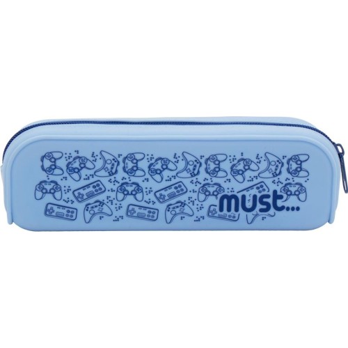 Diakakis imports Silicone Pencil Pouch 20X5x6  Focus 4Colors 000584836 5205698589782