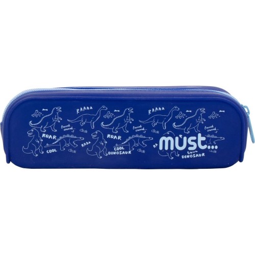 Diakakis imports Silicone Pencil Pouch 20X5x6  Focus 4Colors 000584836 5205698589782