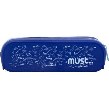 Diakakis imports Silicone Pencil Pouch 20X5x6  Focus 4Colors 000584836 5205698589782