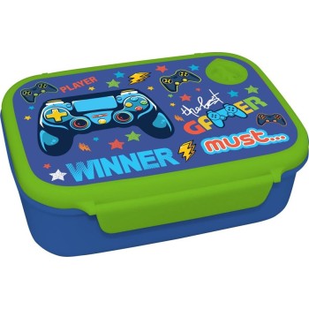 Diakakis imports Lunch Box 800Ml 18X13x6  4 Designs Boy 000584903 5205698598746